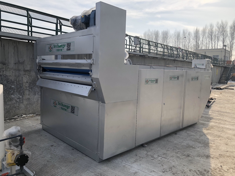 污泥連續(xù)深度脫水系統(tǒng)